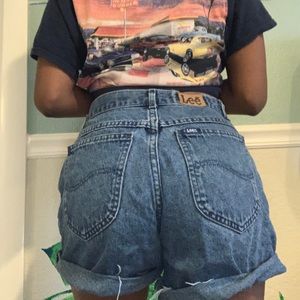 Original Vintage Lee Mom Shorts